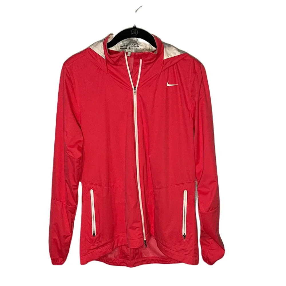 Nike golf pink jacket M NWOT‎